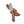 Load image into Gallery viewer, Hand forged knife, Damascus knife, Drop- Style blade, Black Walnut Scales Hunting knife by Titan Td-181