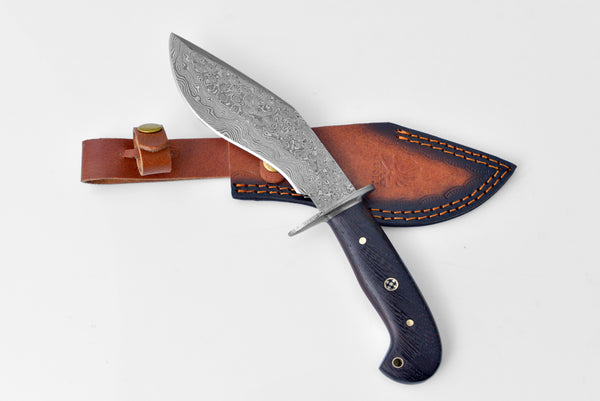 Obsidian Warrior Damascus Gurka by Titan TK-126