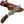 Load image into Gallery viewer, Damascus Steel Fixed Blade Knife with Walnut & Stag Horn Handle Hunting Knife TD-159