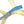 Load image into Gallery viewer, Blue Skinning Knife Design, Custom Damascus Blade TD-214