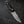 Load image into Gallery viewer, Titan "Shadow Scale" Damascus Hunting Knife | Drop-Point Blade | Carved Black Micarta Handle | Black Leather Sheath TK-516

