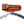 Damascus straight razor with blue resin handle TK-439