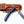 Damascus straight razor with blue resin handle TK-439
