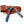 Damascus Straight Razor with Blue & Purple Resin Handle TK-437