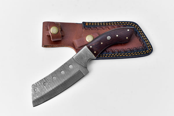 Titan Highland Cleaver, TK-220 Damascus Steel
