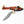 Damascus Steel Outdoor Chopping Tool | Stag Antler, Walnut Wood & Brass Handle TK-127