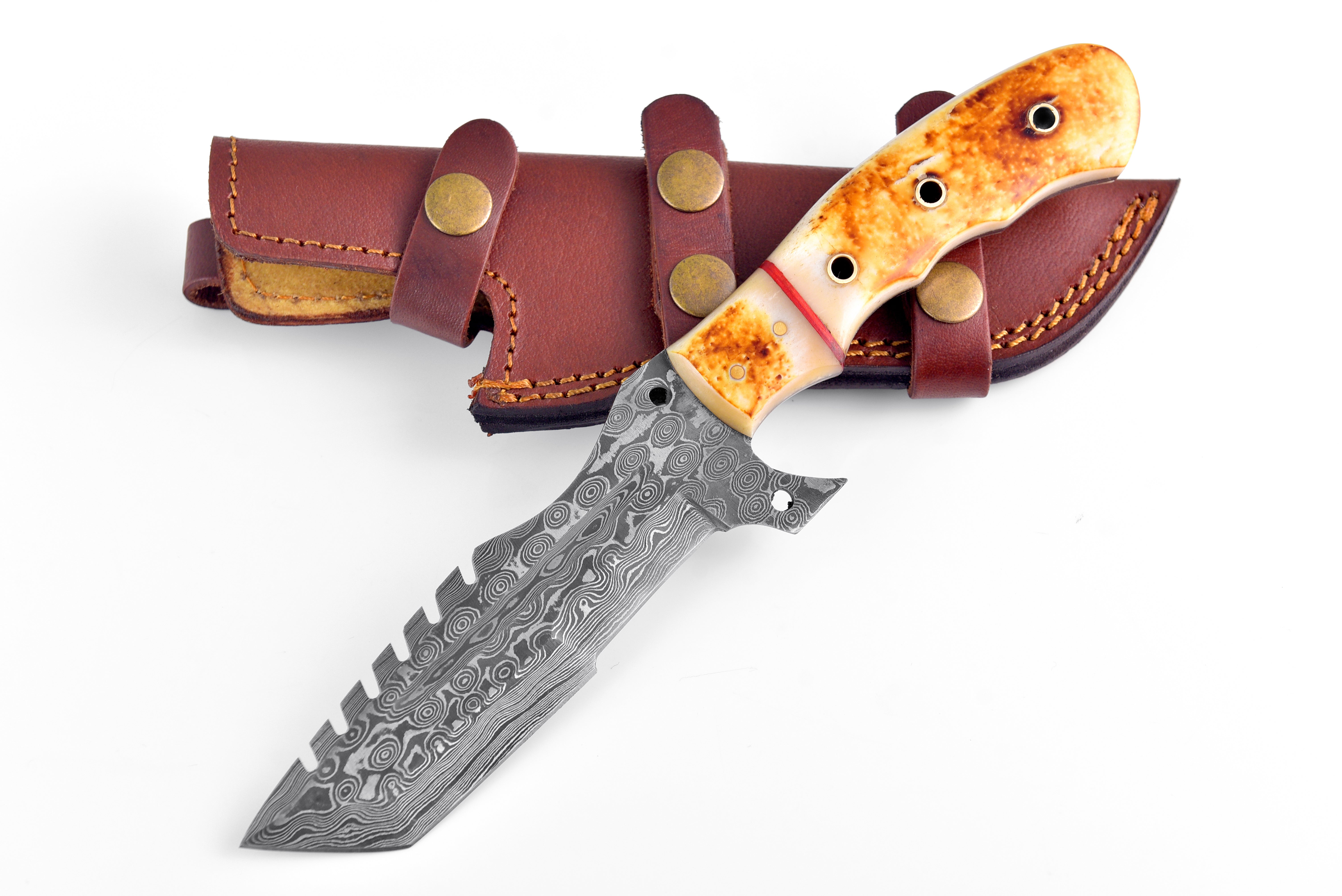 Flamed Vanguard Damascus Tracker Edition TK-109 – Titan
