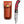 Load image into Gallery viewer, Damascus Steel – Trailing Point Folding Pocket Knife – Red &amp; Black Pakkawood Handle – Brass Hardware &amp; Leather Sheath – Hunting, Camping &amp; EDC - TF-077
