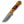Load image into Gallery viewer, Hand-Forged Damascus Steel Drop Point Knife | Bocote Wood &amp; Ruby Red Resin Handle | Leather Sheath TK-512
