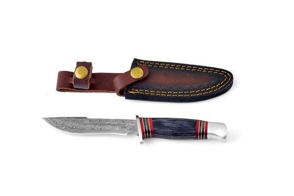 Damascus Steel Utility & Camping Knife TK-163