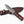 Load image into Gallery viewer, A.3 Damascus Steel Hunting Knife Buck Engraved Walnut Scales TD-710
