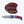 Patriot Series Damascus Folding Knife – Red & Blue Handle with Leather Sheath -TF-097