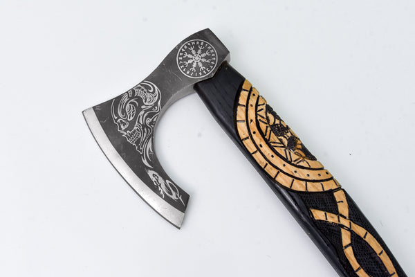 Jörmungandr’s Grasp Axe by Titan