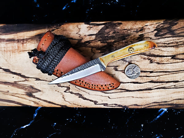 Carbon Steel Neck Knife TC-X36