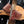 Damascus Steel Folding Knife Tanto Blade Dyed Bone Handle and Copper Bolster Titan Pocket Samurai
