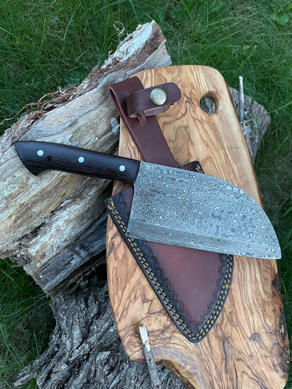 Damascus Steel Sheeptoe Cleaver TK-011