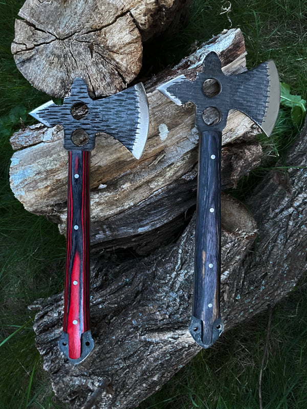 Hand Forged Carbon Tomahawk BY TITAN TK-010