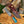Damascus knife, Garnet Starlight Hand forged knife Hunting knife by Titan TK-014