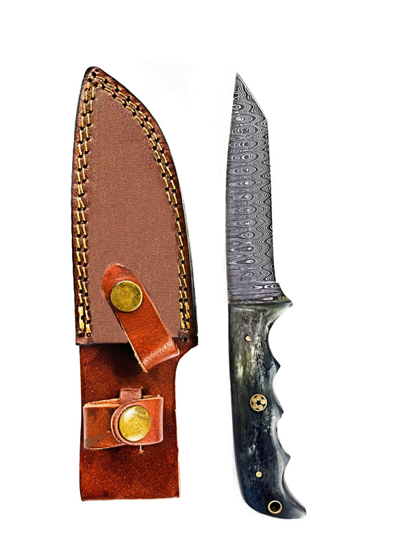 Titan Cavalry - Damascus steel/ Tanto point/ EDC / Tactical blade